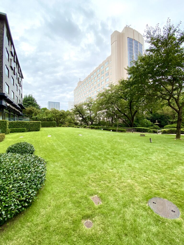 グランドプリンスホテルの日本庭園