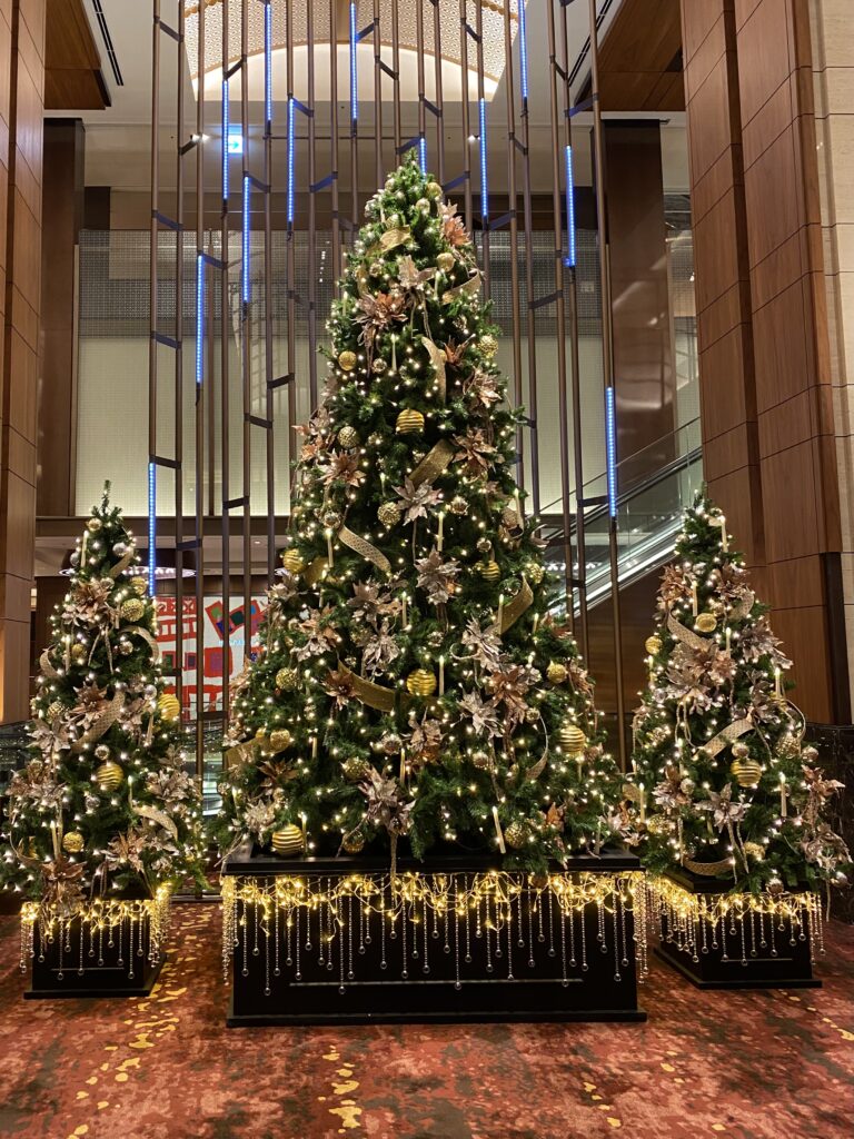 東京會舘のクリスマスツリー