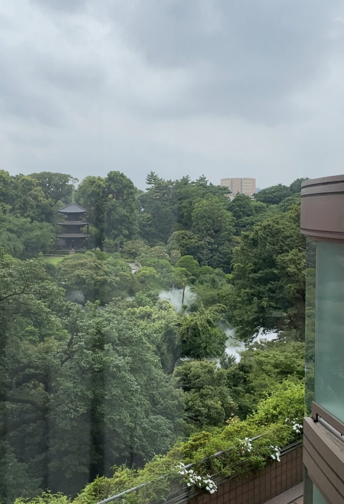 ホテル椿山荘東京の雲海