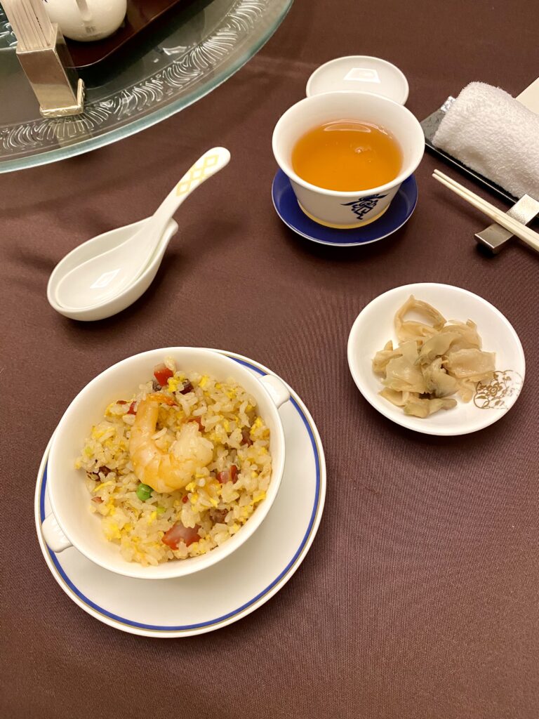 オークラ東京中国料理「桃花林」の五目炒飯