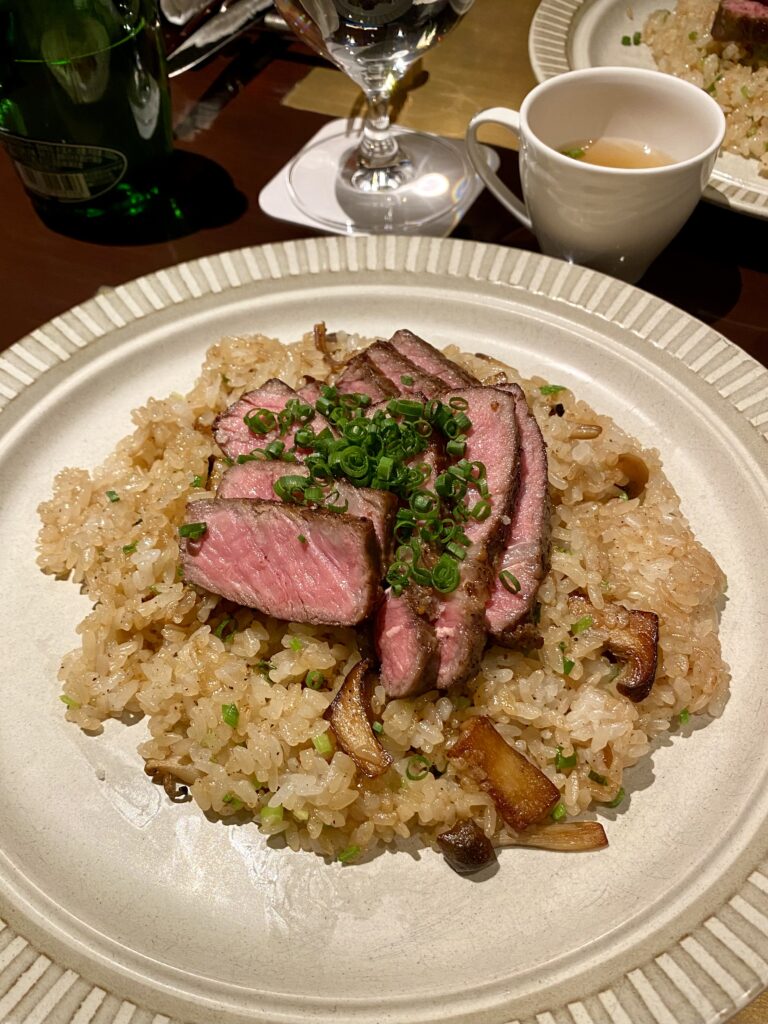 パレスホテル東京グランドキッチンのローストビーフ